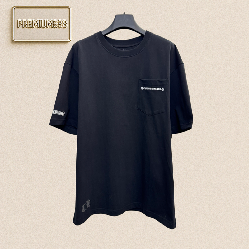 Crozier Cross Stamped Long-Sleeved T-Shirt