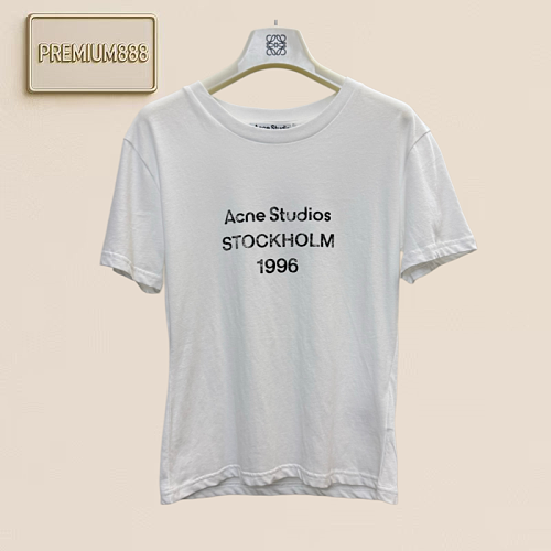 Acne Studios Mud-dyed Washed Vintage Fit Short Sleeve