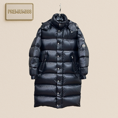 Moncler 23Fw Arm Logo Mayan Long Down Jacket