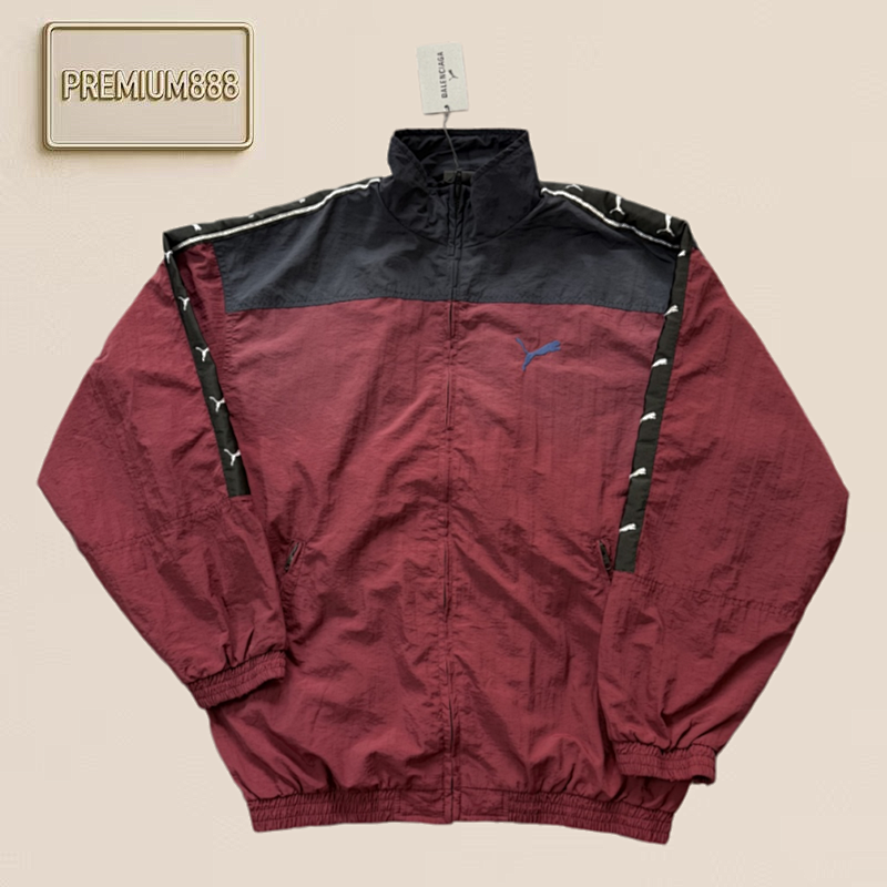 Balenciaga Product In Stock Blcg&puma Collaboration Distressed Coat