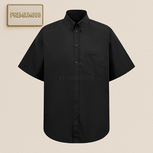 Balenciaga Ba Lenciaga Tape Short Sleeve Shirt