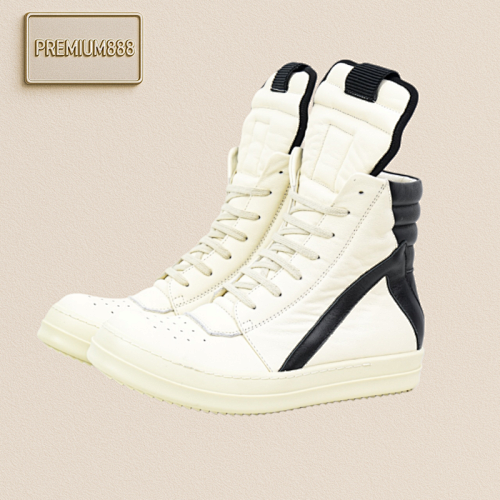 Rick Owens Water-blended Grain Surface Cowhide Material And The Stitch Spacing Are All Perfectly Repl