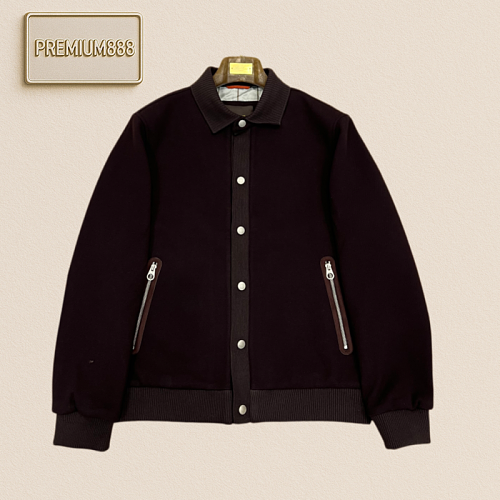 Loro Piana No. Yoo Pianya Collar Buttoned Baseball Casual Jacket