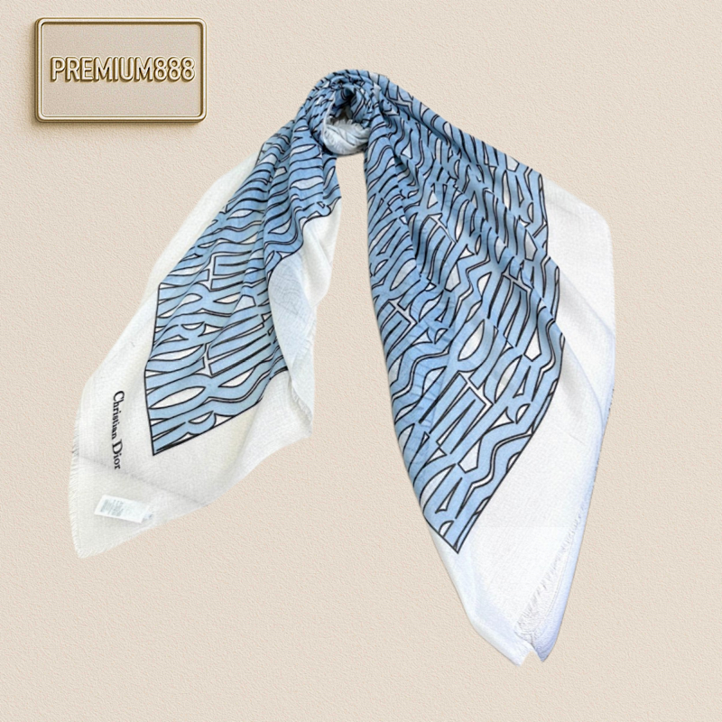 Dior's New Cashmere Scarf Long Shawl