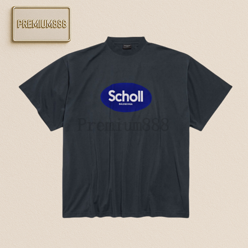 24 Balenciaga Circle Letter Print T-shirt Official Website Price