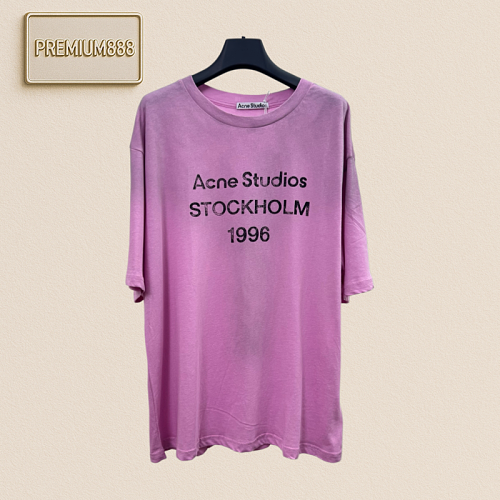 Acne Studios Mud-Dye Washed Vintage Short-Sleeved T-Shirt