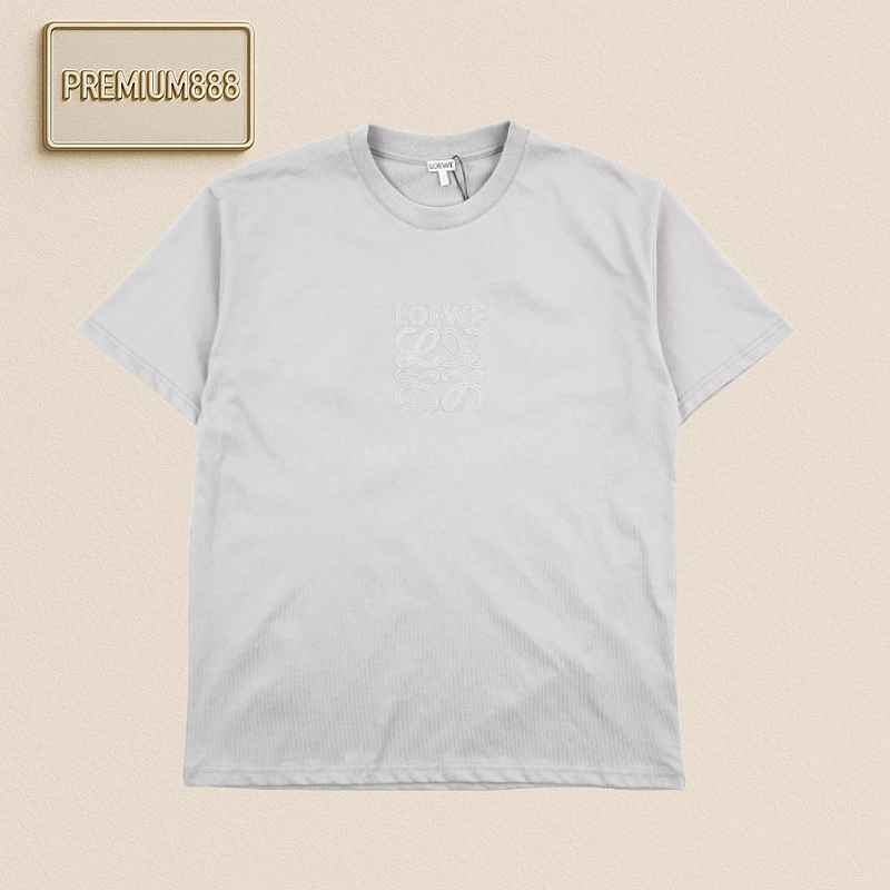 Loewe Anagram Embroidered Short Sleeves