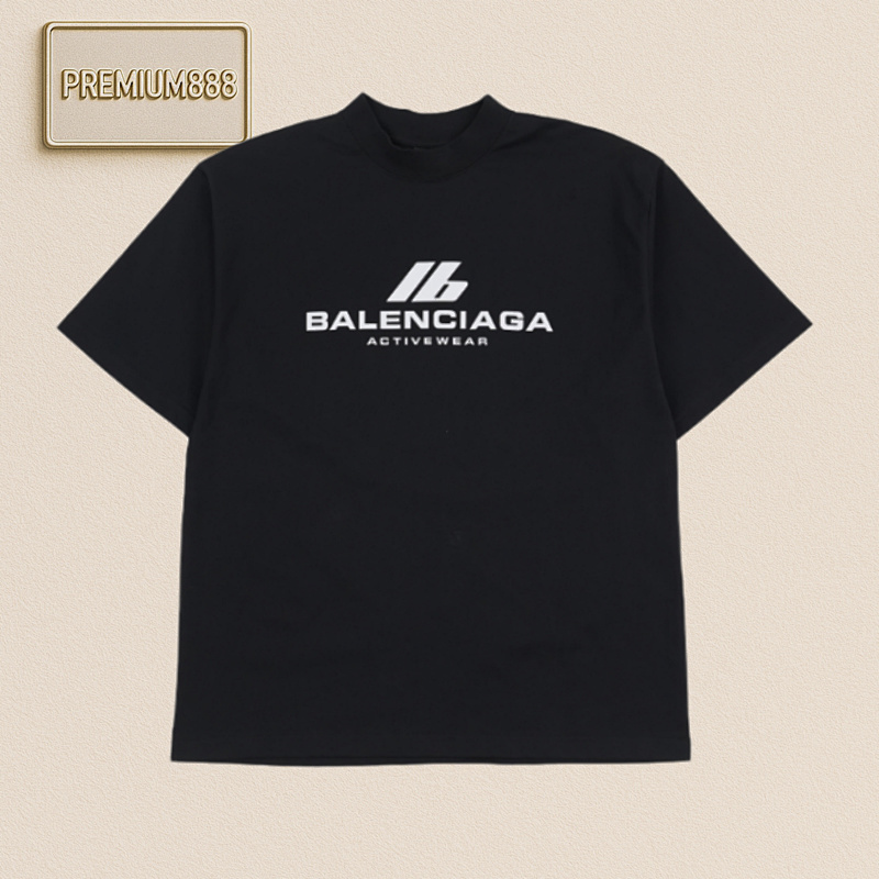 Balenciaga Balenci Aga IB Reflective Short Sleeve Black