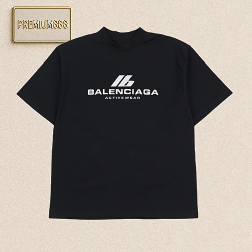 Balenciaga Balenci Aga IB Reflective Short Sleeve Black