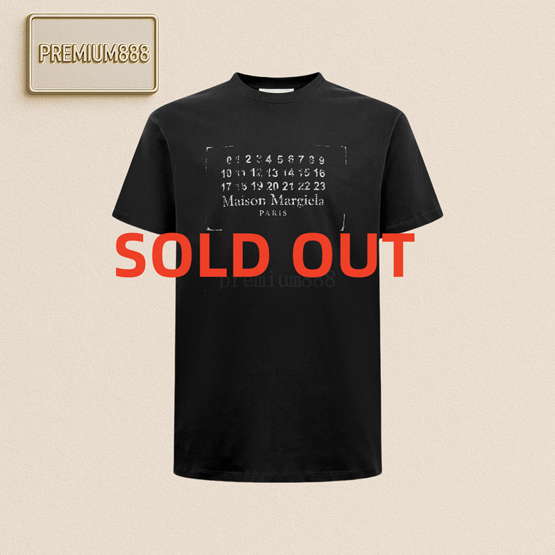 Maison Margiela Ma Ison Margiela Worn Digital Print Short Sleeves