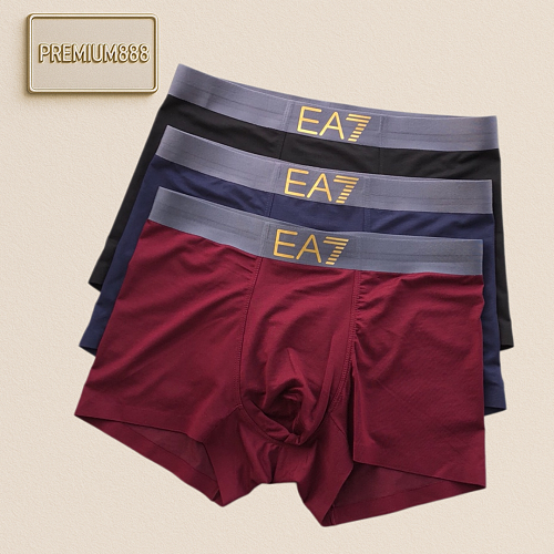 Classic EA7 Armani Men's Fashion Underwear Export Overseas Orders Original Quality Seamles