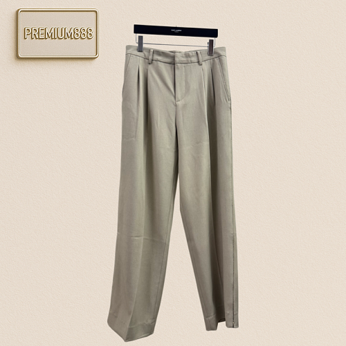 1v Louis Cotton And Linen Suit Pants