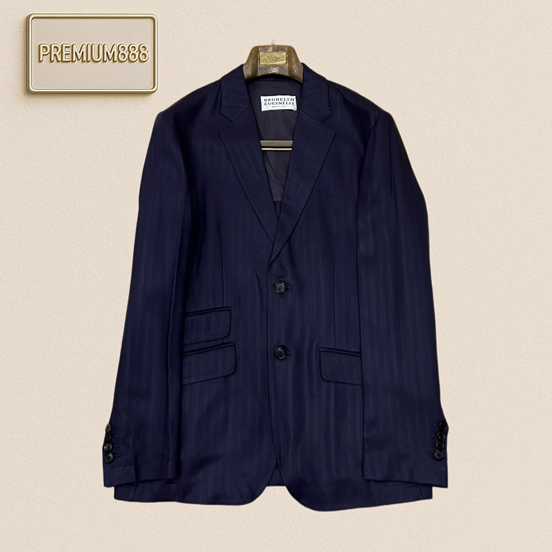Off-White BC Brunello Plaid Casual Jacket