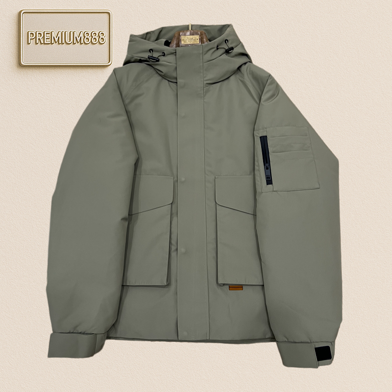 Zegna Jenia Soft Shell Hooded Functional Emergency Jacket
