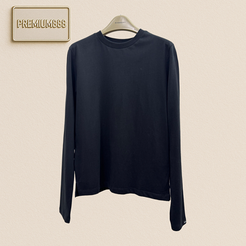 Acne Studios Long-Sleeve T-shirt With Letter Logo On Sleeve Opening