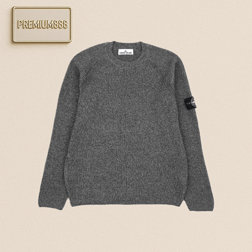 Stone Island Reflective Round-neck Sweater