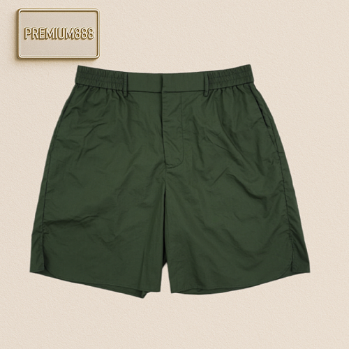 Fendi Fen Di Embroidered Shorts On The Back Pocket