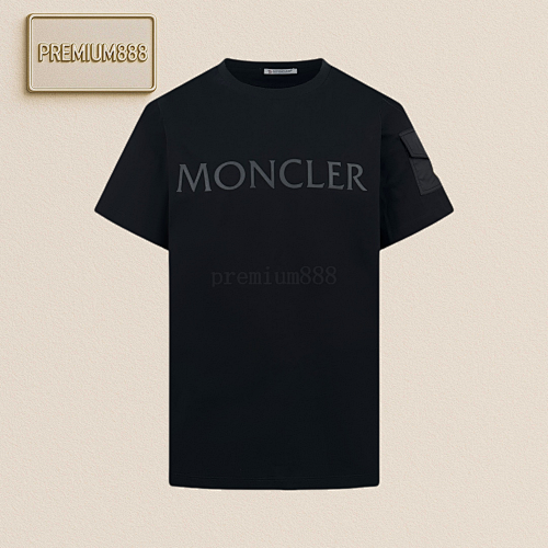 Moncler Mo Ncler Logo Patch Pocket Short Sleeves