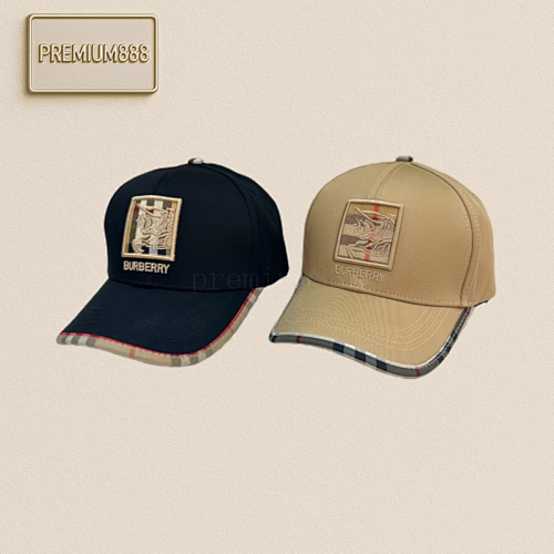 Burberry Baseball Cap New Reworked High-end And Elegant Versatile Suitable For Both Men An