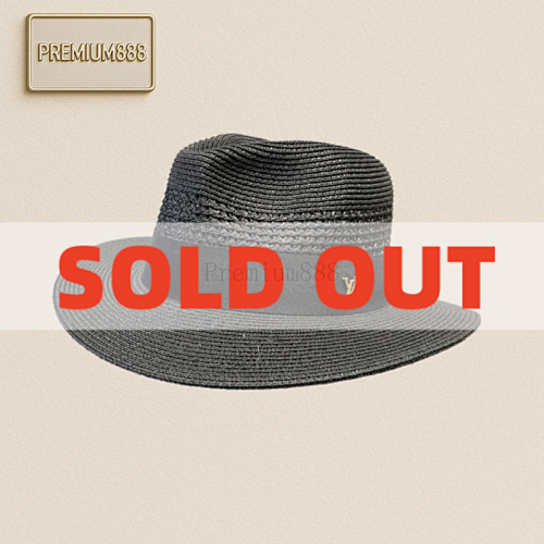 LV Louis Vuitton New Straw Hat Taiwan PP Straw Hat High-end Customization. Head Circumfere