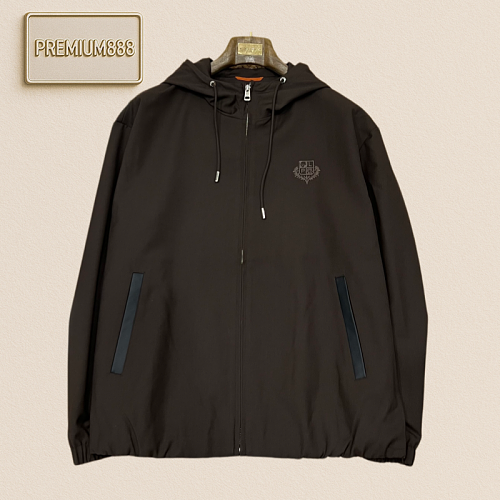 LP Nooraypanya Embroidered Logo Hooded Casual Jacket