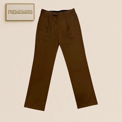 Zegna Jenia Single Pleated Business Slim Chinos