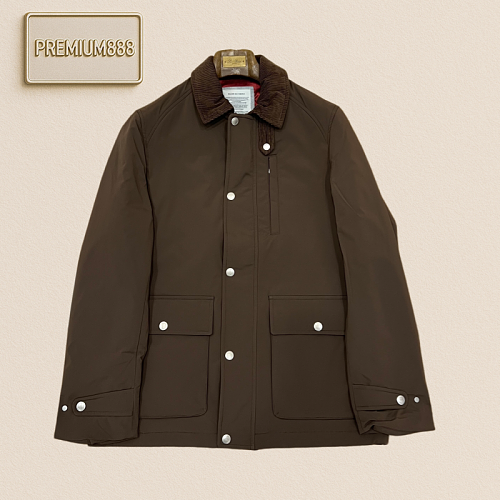 BC Brunello Cordovan Collar Outdoor Hunting Jacket
