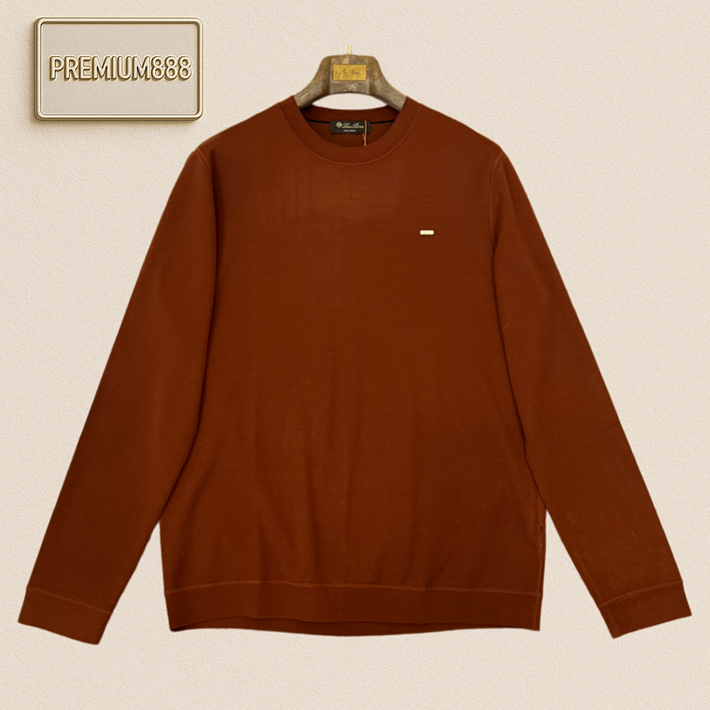 Loro Piana Basic Round-neck Knitted Base Top
