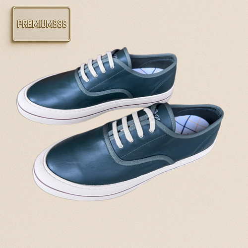 LP Loro Piana Sergio Men's Casual Shoes With Top-grain Cowhide On The Upper And Water-dyed