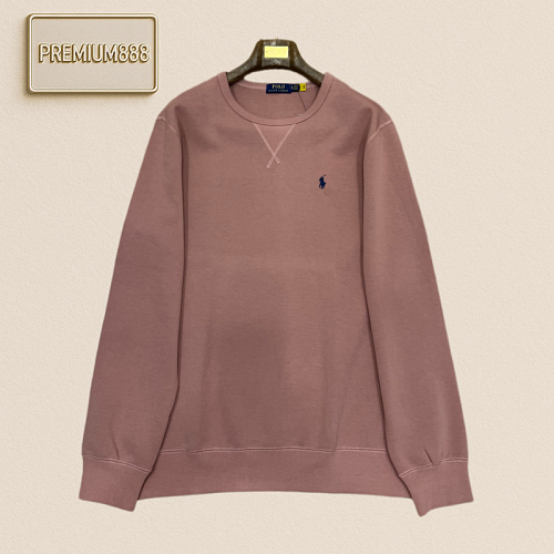 Ralph Lauren Ruff Lauren Horse Logo Round Neck Long Sleeve T-Shirt
