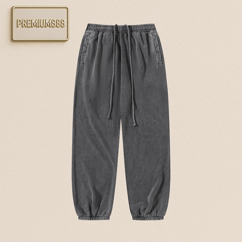 Acne Washed And Aged Skinny Casual Sportswear Pants