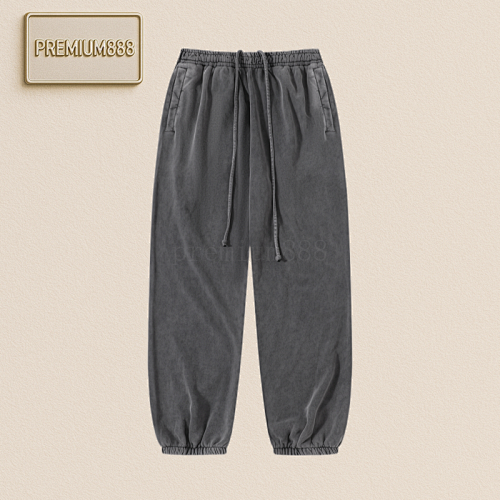 Acne Washed And Aged Skinny Casual Sportswear Pants