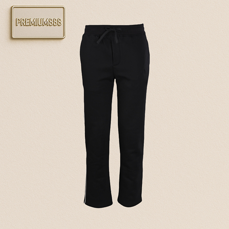 Dior Dio R CD Round Embroidered Webbing Fleece Trousers