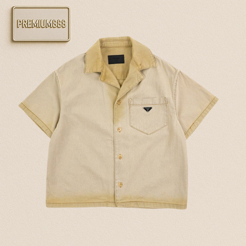 Prada Pra Da Distressed Shirt