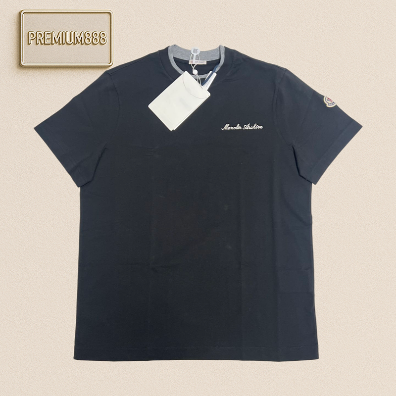Mengkou Double-Strand Embroidery Short-Sleeved Shirt