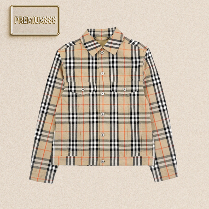 Bbr 25Fw Double-pocket Checkered Jacket