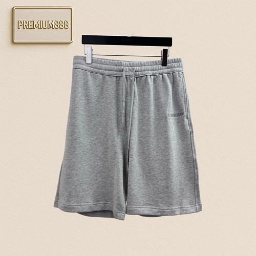 Burberry Classic Letter Embroidery Drawstring Shorts