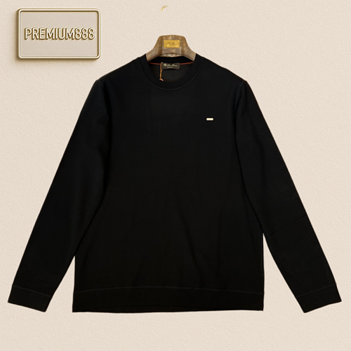 Loro Piana Basic Round-neck Knitted Base Top