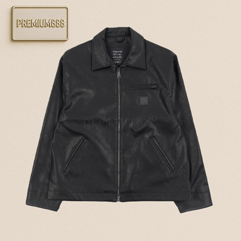 Cht 25Fw Wip Leather Detroit Jacket
