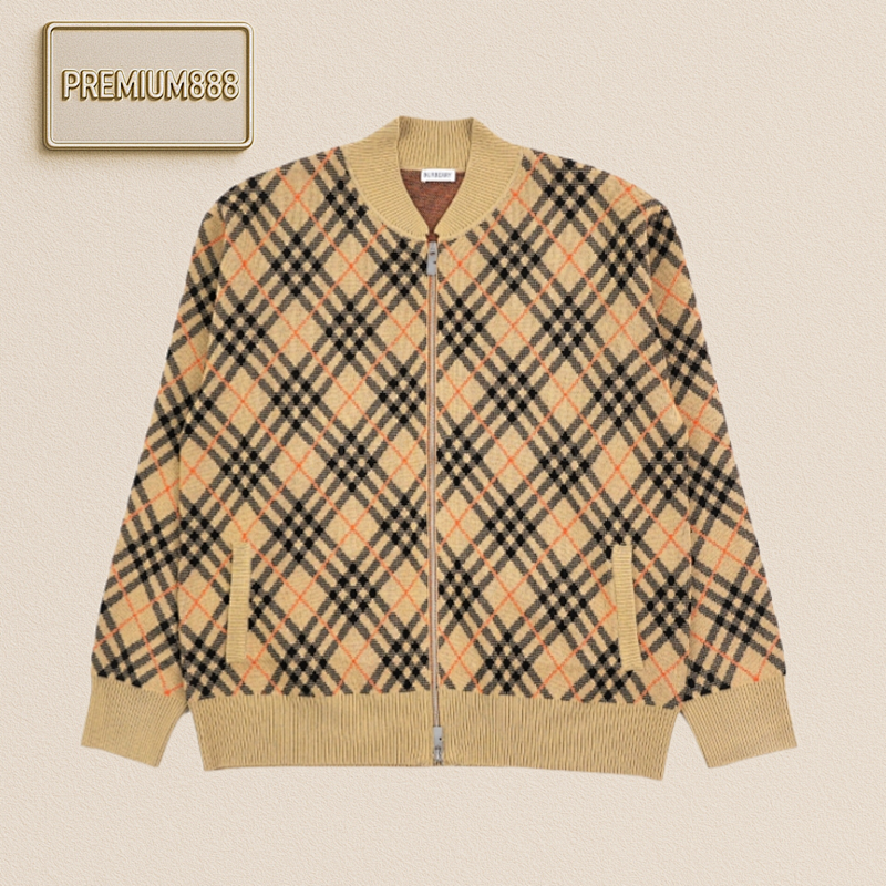 Bbr 25Fw Checked Wool Jacket