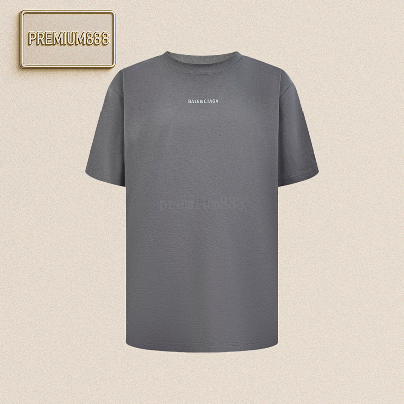 Balenciaga Ba Lenciaga Logo Reflective Short Sleeves
