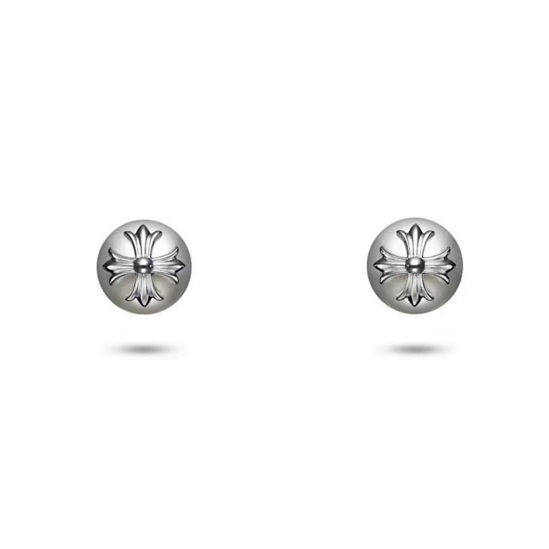 Chrome Hearts CH Rome Hearts Xmikimoto Co-branded Pearl Stud EarringsItem ID