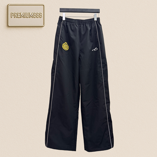 Balenciaga Crown B Embroidered Football Knit Pants