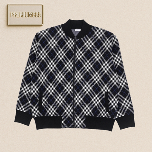 Bbr 25Fw Checked Wool Jacket