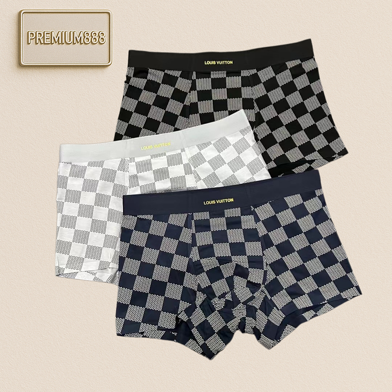 Product Original Quality Louis Vuitton LV Louis Vuitton High-quality Boxer Briefs For Men