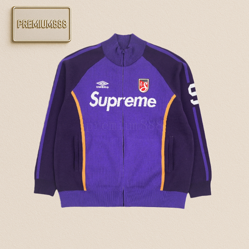 Supreme Sup 25Fw Umbro Collaboration Sweater Jacket