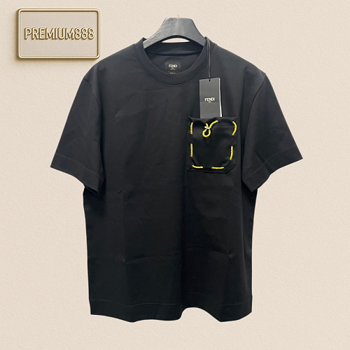 Fendi Pocket Drawstring Short-sleeved Shirt