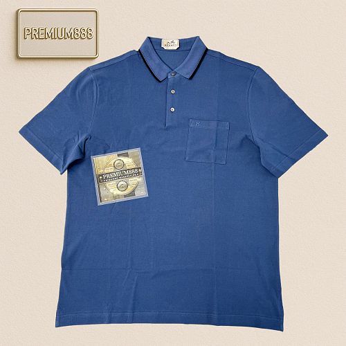 Hermès Spring Summer New Collection Saddle Stitch Polo In Sizes 46-54