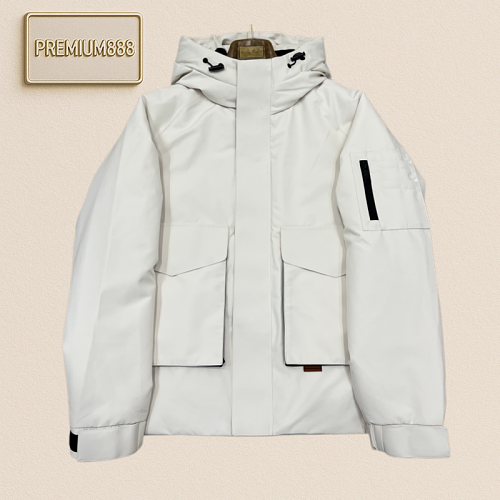 Zegna Jenia Soft Shell Hooded Functional Emergency Jacket