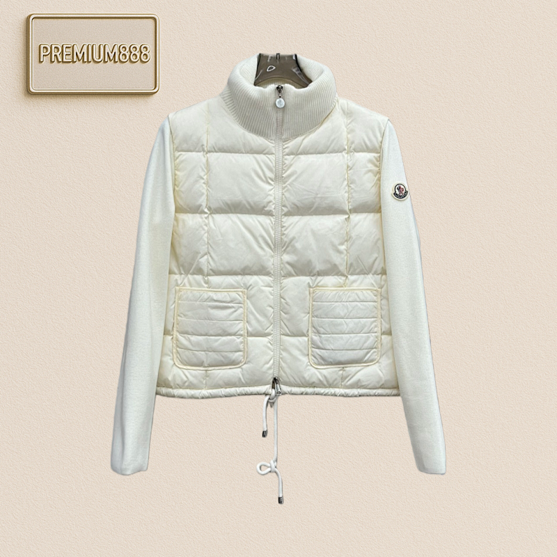 Moncler 24Fw Five-check Patchwork Down Jacket
